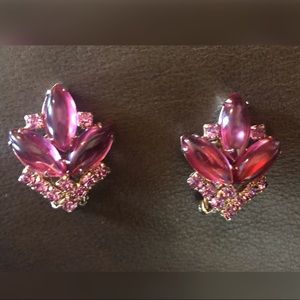 Weiss Pink Earrings